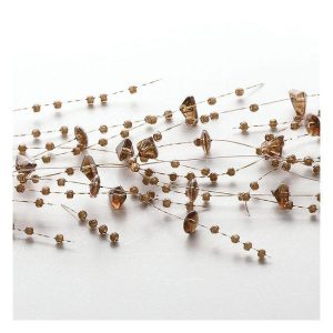 BEADED GARLAND | Chocolate Beaded Garland ACCENTS BEADED GARLAND