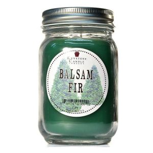 JAR CANDLES | Balsam Fir Mason Jar Candle Pint CANDLES JAR CANDLES