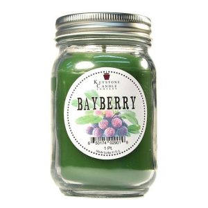 JAR CANDLES | Bayberry Mason Jar Candle Pint CANDLES JAR CANDLES