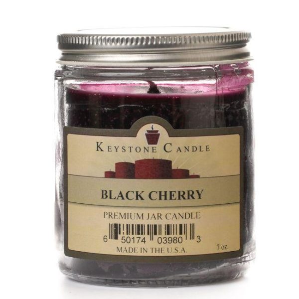 JAR CANDLES | Black Cherry Jar Candles 7 oz 7 OZ JAR CANDLES JAR CANDLES