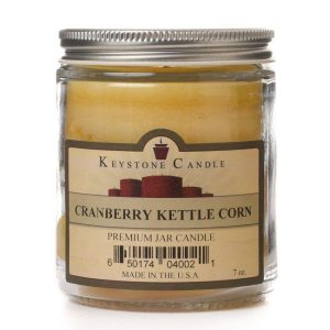 JAR CANDLES | Cranberry Kettle Corn Jar Candles 7 oz 7 OZ JAR CANDLES JAR CANDLES