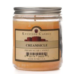 JAR CANDLES | Creamsicle Jar Candles 7 oz 7 OZ JAR CANDLES JAR CANDLES