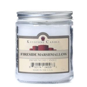 JAR CANDLES | Fireside Marshmallow Jar Candles 7 oz 7 OZ JAR CANDLES JAR CANDLES