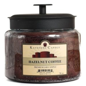 JAR CANDLES | Hazelnut Coffee 48 oz Mini Jar Candles 48 OZ MINI JAR CANDLES JAR CANDLES