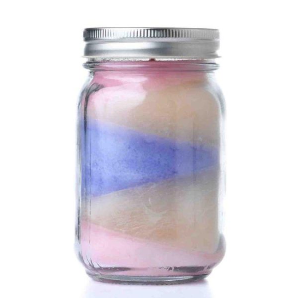 JAR CANDLES | Layered Woman Mason Jar Candles CANDLES JAR CANDLES