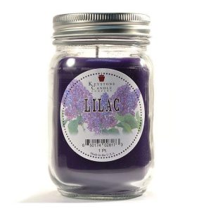 JAR CANDLES | Lilac Mason Jar Candle Pint CANDLES JAR CANDLES