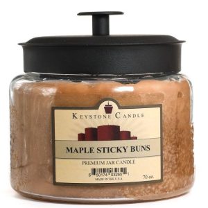 JAR CANDLES | Maple Sticky Buns 48 oz Mini Jar Candles 48 OZ MINI JAR CANDLES JAR CANDLES