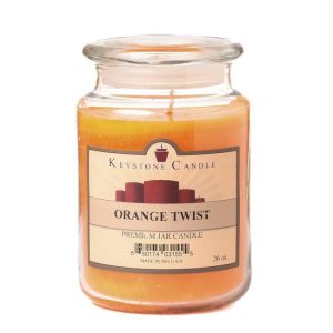 JAR CANDLES | Orange Twist Jar Candles 26 oz 26 OZ JAR CANDLES JAR CANDLES