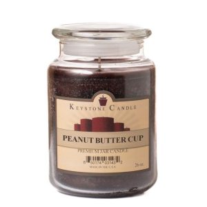 JAR CANDLES | Peanut Butter Cup Jar Candles 26 oz 26 OZ JAR CANDLES JAR CANDLES