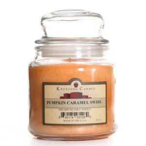 JAR CANDLES | Pumpkin Caramel Swirl Jar Candles 16 oz 16 OZ JAR CANDLES JAR CANDLES