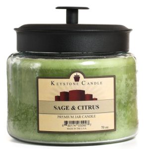 JAR CANDLES | Sage and Citrus 48 oz Mini Jar Candles 48 OZ MINI JAR CANDLES JAR CANDLES