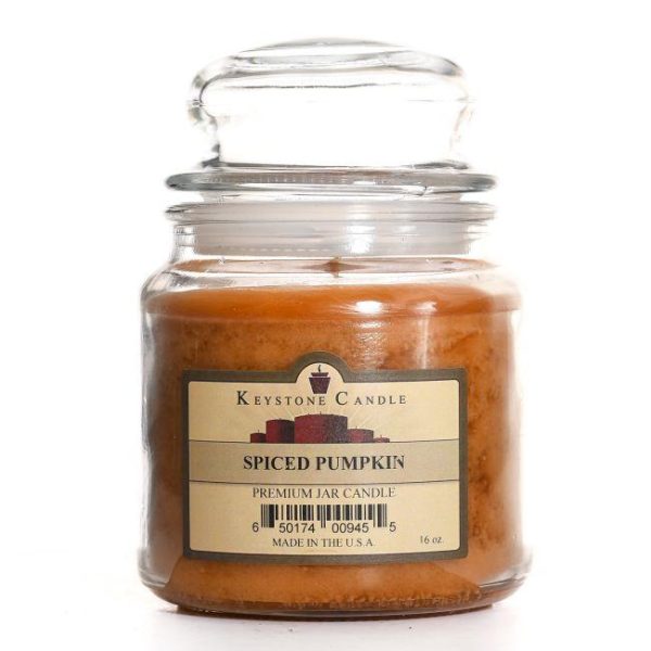 JAR CANDLES | Spiced Pumpkin Jar Candles 16 oz 16 OZ JAR CANDLES JAR CANDLES