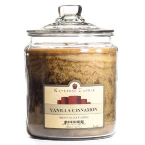 JAR CANDLES | Vanilla Cinnamon Jar Candles 64 oz 64 OZ JAR CANDLES JAR CANDLES