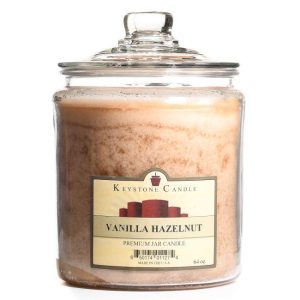 JAR CANDLES | Vanilla Hazelnut Jar Candles 64 oz 64 OZ JAR CANDLES JAR CANDLES