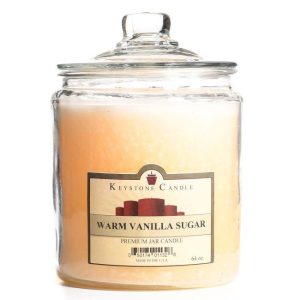 JAR CANDLES | Warm Vanilla Sugar Jar Candles 64 oz 64 OZ JAR CANDLES JAR CANDLES