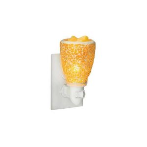 MINI TART BURNERS | Crackled Amber Mini Tart Burner CANDLE WARMERS MINI TART BURNERS