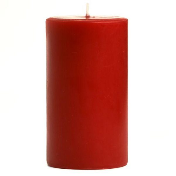 SMOOTH PILLARS | 2 x 3 Mulberry Pillar Candles 2X3 PILLAR CANDLES SMOOTH PILLARS