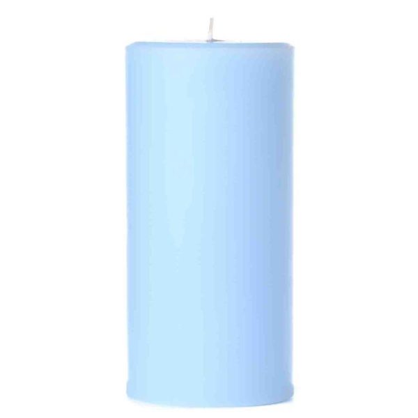 SMOOTH PILLARS | 2 x 3 Ocean Breeze Pillar Candles 2X3 PILLAR CANDLES SMOOTH PILLARS