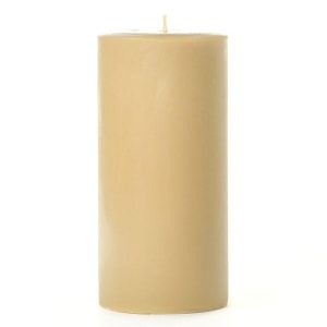 SMOOTH PILLARS | 2 x 3 Sandalwood Pillar Candles 2X3 PILLAR CANDLES SMOOTH PILLARS