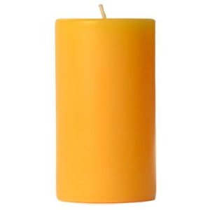 SMOOTH PILLARS | 2 x 3 Sunflower Pillar Candles 2X3 PILLAR CANDLES SMOOTH PILLARS