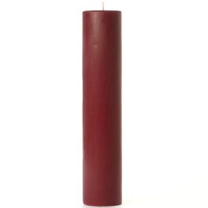 SMOOTH PILLARS | 2 x 9 Redwood Cedar Pillar Candles 2X9 PILLAR CANDLES SMOOTH PILLARS