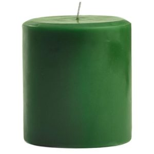 SMOOTH PILLARS | 3 x 3 Roasted Pinecone Pillar Candles 3X3 PILLAR CANDLES SMOOTH PILLARS