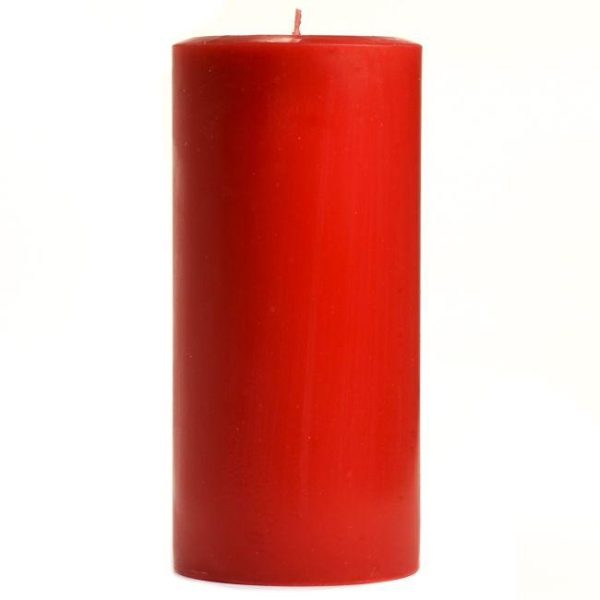 SMOOTH PILLARS | 3 x 6 Apple Cinnamon Pillar Candles CANDLES SMOOTH PILLARS