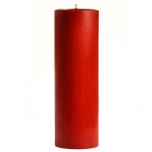 SMOOTH PILLARS | 3 x 9 Apple Cinnamon Pillar Candles CANDLES SMOOTH PILLARS