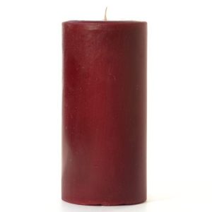 SMOOTH PILLARS | 4 x 6 Redwood Cedar Pillar Candles 4X6 PILLAR CANDLES SMOOTH PILLARS