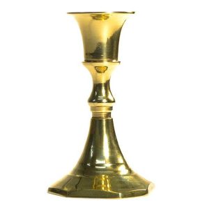 TAPER HOLDERS | 3.75 Inch Brass Taper Holder CANDLE HOLDERS TAPER HOLDERS