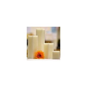 UNIQUE PILLARS | 12 Inch Tall White Square Pillar Candles CANDLES UNIQUE PILLARS