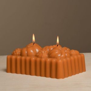 UNIQUE PILLARS | Loaf Candle Spiced Pumpkin Short CANDLES UNIQUE PILLARS