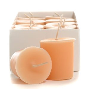 VOTIVE CANDLES | Happiness Is A Cupcake Scented Votive Candles 15 HOUR SCENTED VOTIVE CANDLES VOTIVE CANDLES