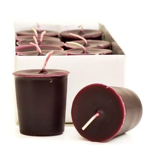 VOTIVE CANDLES | Merlot Scented Votive Candles 15 HOUR SCENTED VOTIVE CANDLES VOTIVE CANDLES