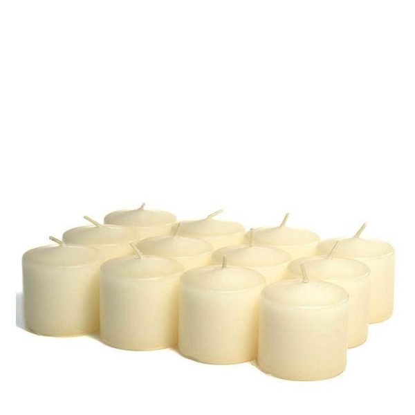 VOTIVE CANDLES | Unscented Ivory Votive Candles 10 Hour 10 HOUR UNSCENTED VOTIVE CANDLES VOTIVE CANDLES