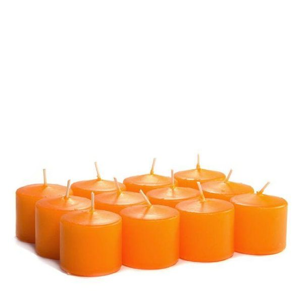 VOTIVE CANDLES | Unscented Mango Votive Candles 10 Hour 10 HOUR UNSCENTED VOTIVE CANDLES VOTIVE CANDLES