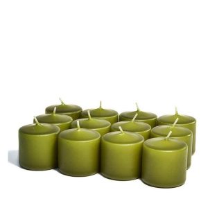 VOTIVE CANDLES | Unscented Sage Votive Candles 10 Hour 10 HOUR UNSCENTED VOTIVE CANDLES VOTIVE CANDLES