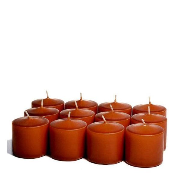 VOTIVE CANDLES | Unscented Terracotta Votive Candles 15 Hour 15 HOUR UNSCENTED VOTIVE CANDLES VOTIVE CANDLES