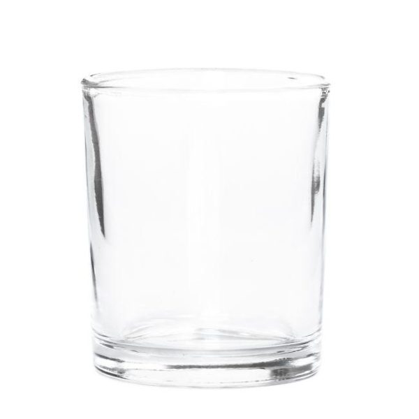 VOTIVE CUPS | Flared Clear Glass Votive Cup CANDLE HOLDERS VOTIVE CUPS