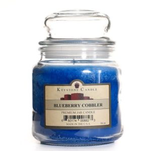 JAR CANDLES | Blueberry Cobbler Jar Candles 16 oz 16 OZ JAR CANDLES JAR CANDLES