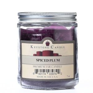 JAR CANDLES | Spiced Plum Jar Candles 7 oz 7 OZ JAR CANDLES JAR CANDLES