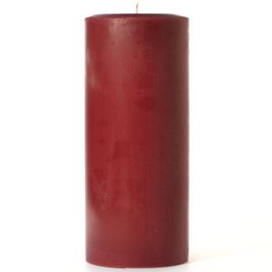 SMOOTH PILLARS | 4 x 9 Mulberry Pillar Candles 4X9 PILLAR CANDLES SMOOTH PILLARS