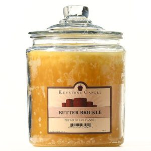 JAR CANDLES | Butter Brickle Jar Candles 64 oz 64 OZ JAR CANDLES JAR CANDLES