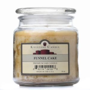 JAR CANDLES | Funnel Cake Jar Candles 16 oz 16 OZ JAR CANDLES JAR CANDLES