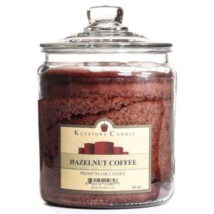 JAR CANDLES | Hazelnut Coffee Jar Candles 64 oz 64 OZ JAR CANDLES JAR CANDLES