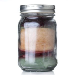 JAR CANDLES | Layered Nature Mason Jar Candles CANDLES JAR CANDLES