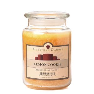 JAR CANDLES | Lemon Cookie Jar Candles 26 oz 26 OZ JAR CANDLES JAR CANDLES