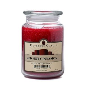 JAR CANDLES | Red Hot Cinnamon Jar Candles 26 oz 26 OZ JAR CANDLES JAR CANDLES