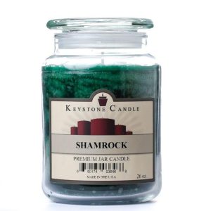 JAR CANDLES | Shamrock Jar Candles 26 oz 26 OZ JAR CANDLES JAR CANDLES