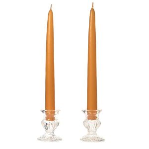 TAPER CANDLES | 10 Inch Harvest Taper Candles Dozen 10 INCH TAPER CANDLES TAPER CANDLES